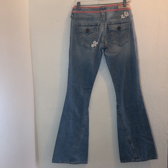 NWOT True Religion Bell Bottom Jeans Size 26 - Picture 5 of 9